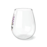 Feeling Cute Might Haunt You Later 11.75 oz Stemless Wine Glass