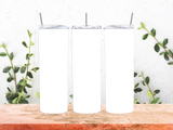 Print On Demand 20 oz Skinny Tumbler With Straw
<br>
<br>
SUBLIMATION