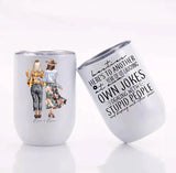 Here's To Another Year - Best Friend Wine Tumbler