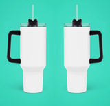Print On Demand 40 oz Tumbler White Or Black Handle
<br>
<br>
SUBLIMATION