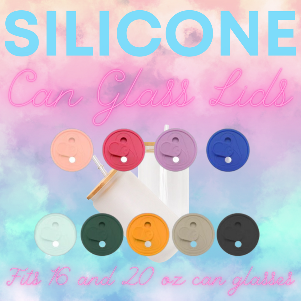 Capaccino 16 oz Can Glass Silicone Lid
