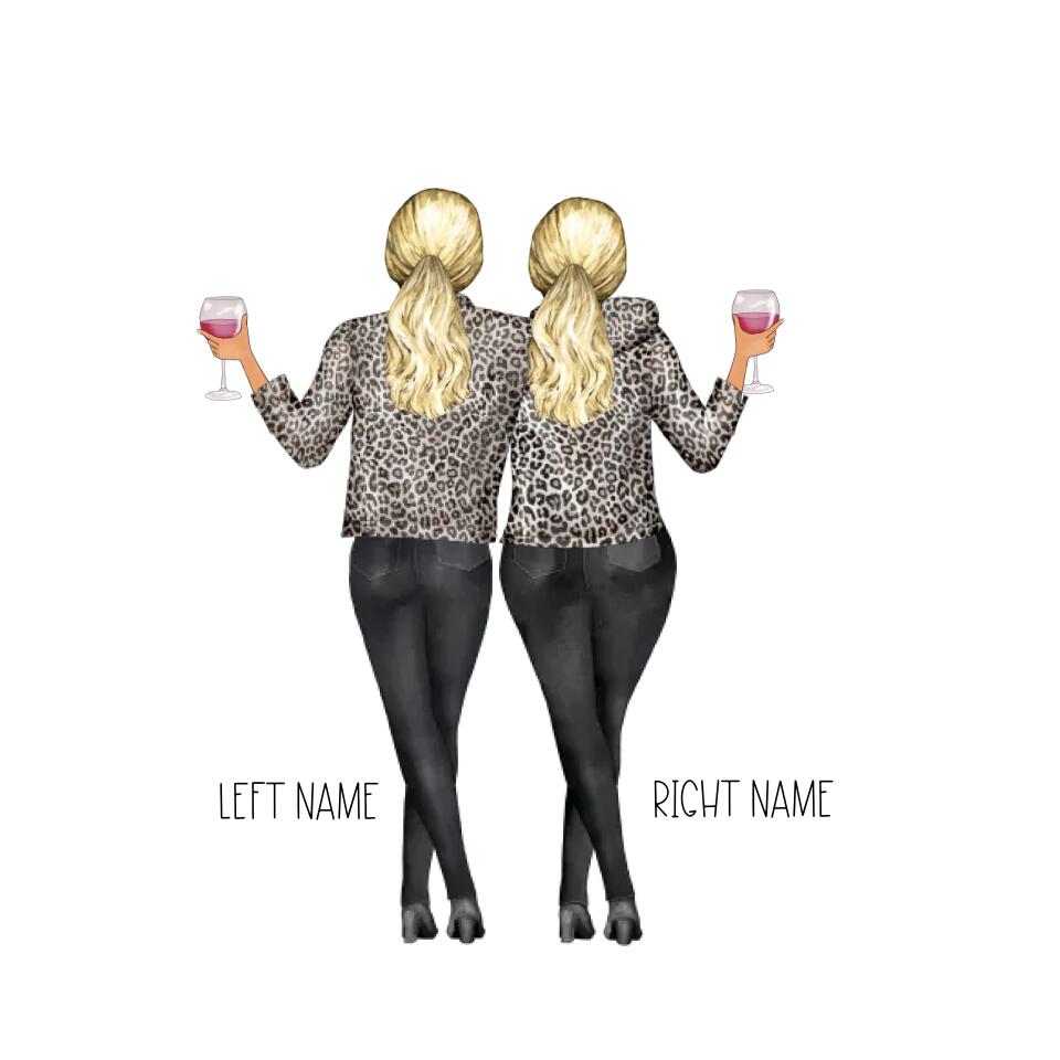 Customized Not All Girls Are Made Of Sugar And Spice, Some Girls Are Made Out of Sarcasm, Wine and Everything Fine