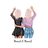Customized Here's To Another Year of Bonding over Alcohol, Talking Shit About Idiots, and Keeping Each Other Sane Tumblers or Mugs